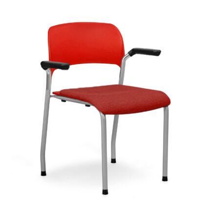 Rover Glide with Arms and Seat Uphol -Red
