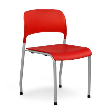 Rover chair Rover with Glides- Red